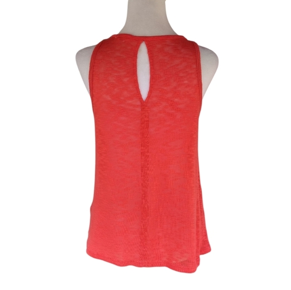 Steve Madden Jack Orange Lightweight Open Knit Tank Size XS - Picture 4 of 8